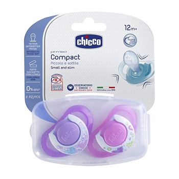 CHICCO SUCCHIETTO COMPACT GIRL S 16-36 MESI 2 PEZZI - UniversoFarmacie.it