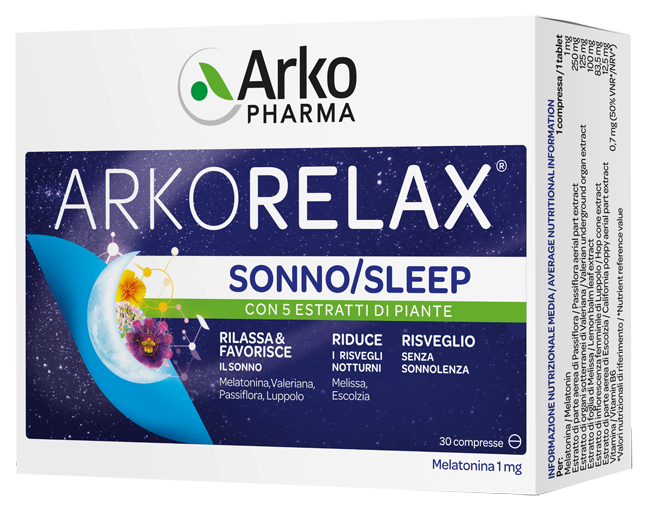 ARKORELAX SONNO 30 COMPRESSE - UniversoFarmacie.it