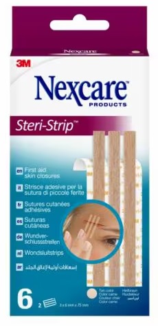 CEROTTO PER SUTURA STERI STRIP SKIN 6X75 MM 6 STRISCE - UniversoFarmacie.it