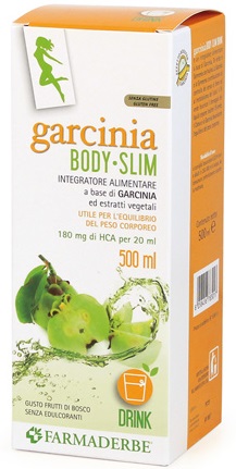 GARCINIA BODY SLIM GUSTO FRUTTI DI BOSCO 500 ML - UniversoFarmacie.it