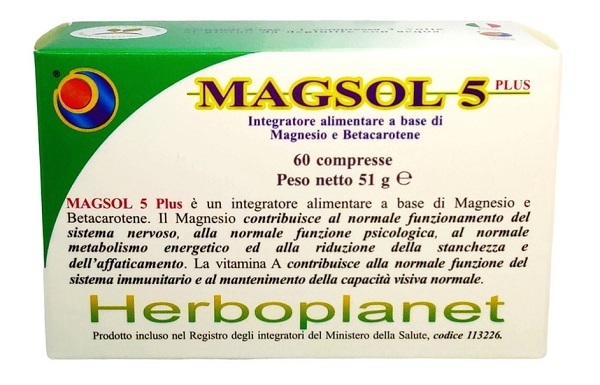 MAGSOL 5 PLUS 60 COMPRESSE - UniversoFarmacie.it