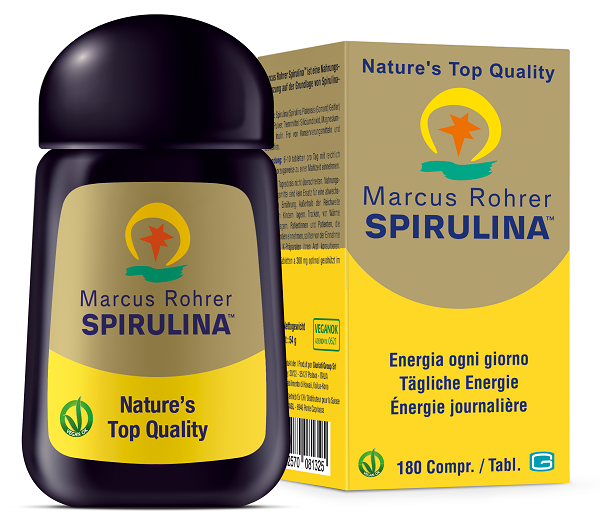 SPIRULINA MARCUS ROHRER 180 COMPRESSE - UniversoFarmacie.it
