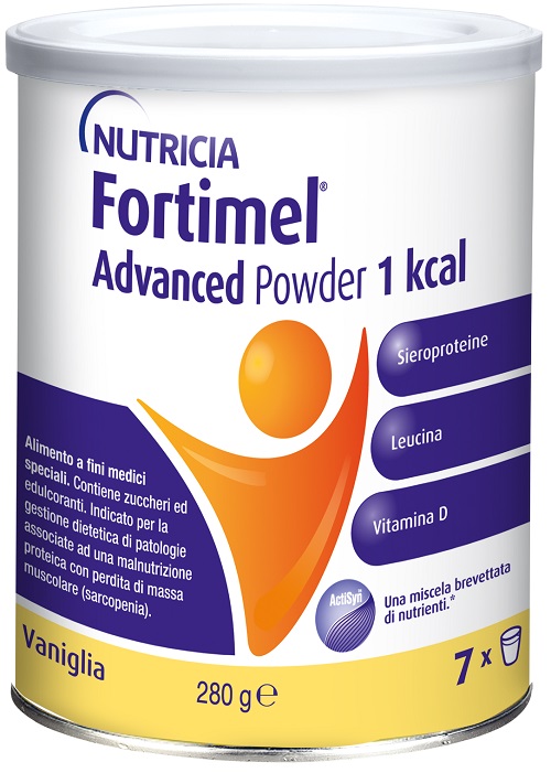 NUTRICIA FORTIMEL ADVANCED POWDER 1 KCAL VANIGLIA 280 G - UniversoFarmacie.it