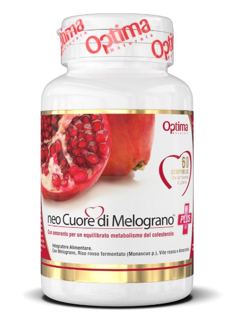 CUORE DI MELOGRANO NEO CUORE DI MELOGRANO PLUS 60 COMPRESSE 816 MG - UniversoFarmacie.it