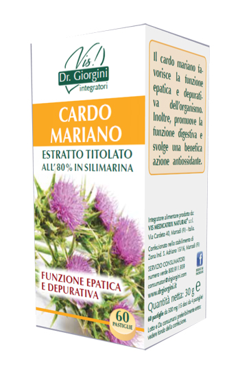 CARDO MARIANO ESTRATTO TITOLATO 60 PASTIGLIE - UniversoFarmacie.it