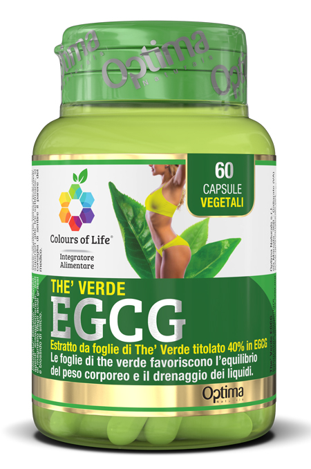 COLOURS OF LIFE THE VERDE EGCG 60 CAPSULE VEGETALI - UniversoFarmacie.it