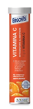ERGOVIS VIT C 1000MG 20 COMPRESSE EFFERVESCENTI - UniversoFarmacie.it