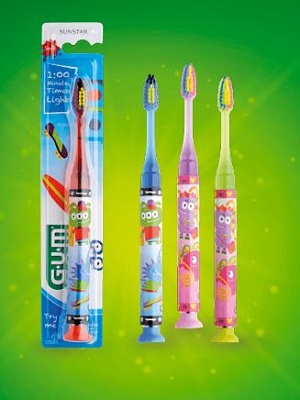 GUM LIGHT UP SPAZZOLINO  7-9 ANNI - UniversoFarmacie.it
