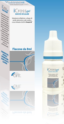ICROSS GEL GOCCE OCULARI ACIDO IALURONICO CROSS-LINKATO 0,4% 8 ML - UniversoFarmacie.it
