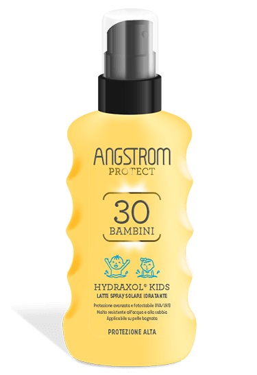 ANGSTROM PROTECT HYDRAXOL KIDS LATTE SPRAY SOLARE PROTEZIONE 30 175 ML - UniversoFarmacie.it