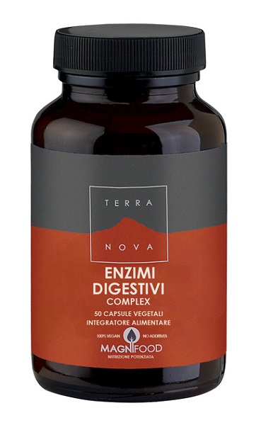 TERRANOVA COMPLESSO DI ENZIMI DIGESTIVI 50 CAPSULE - UniversoFarmacie.it