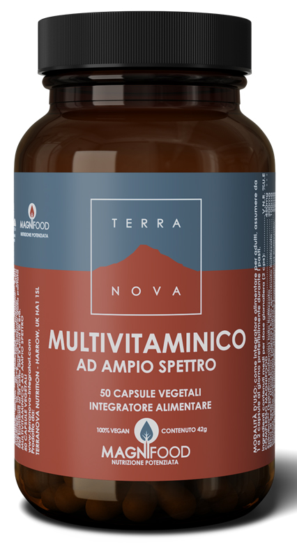 TERRANOVA COMPLESSO MULTIVITAMINICO AD ALTO SPETTRO 50 CAPSULE - UniversoFarmacie.it