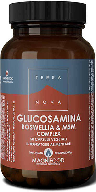 TERRANOVA COMPLESSO DI GLUCOSAMINA BOSWELLIA E MSM 50 CAPSULE - UniversoFarmacie.it