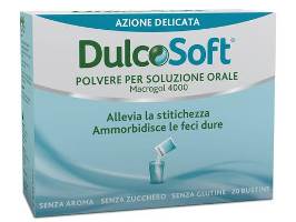 DULCOSOFT POLVERE PER SOLUZIONE ORALE 20 BUSTINE - UniversoFarmacie.it