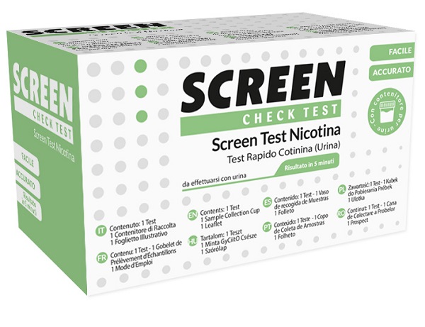 SCREEN TEST NICOTINA/COTININA URINA - UniversoFarmacie.it