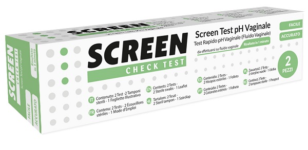 SCREEN TEST PH VAGINALE 2 PEZZI - UniversoFarmacie.it
