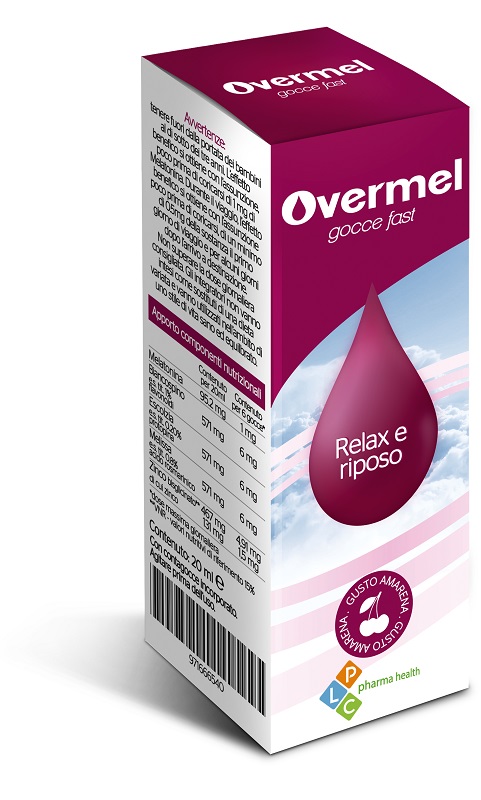 OVERMEL GOCCE FAST 20 ML GUSTO AMARENA - UniversoFarmacie.it