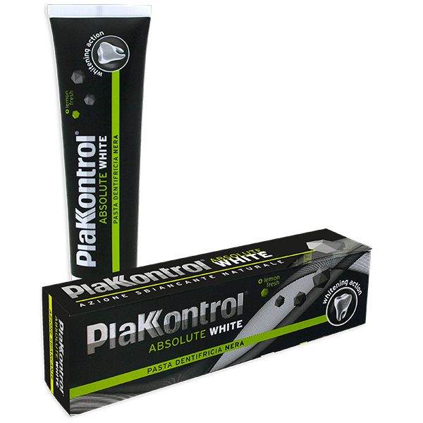 PLAKKONTROL ABSOLUTE WHITE DENTIFRICIO 75 ML - UniversoFarmacie.it