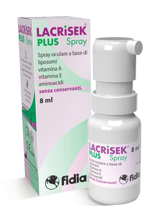 LACRISEK PLUS SPRAY SENZA CONSERVANTI SOLUZIONE OFTALMICA 8 ML - UniversoFarmacie.it