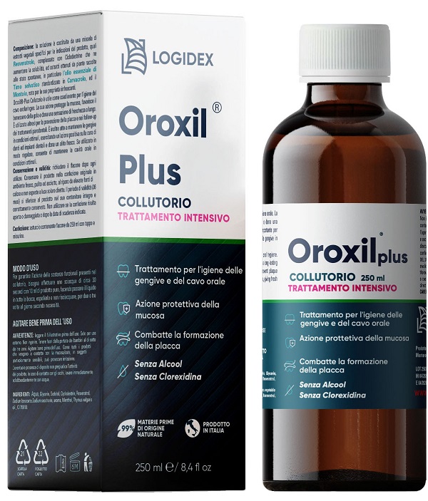 OROXIL PLUS COLLUTORIO TRATTAMENTO INTENSIVO 250 ML - UniversoFarmacie.it