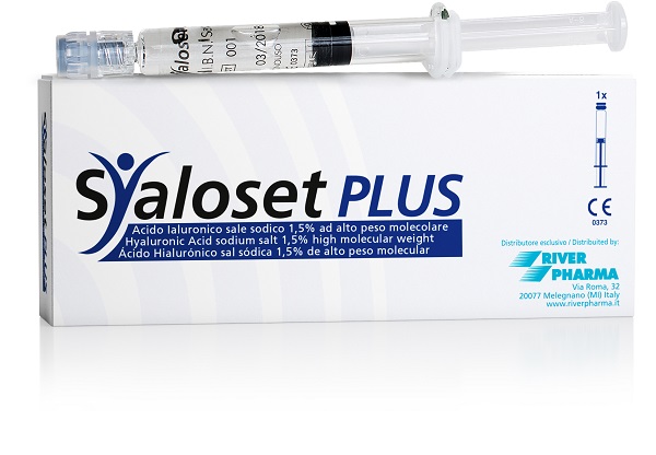 SIRINGA INTRA-ARTICOLARE SYALOSET PLUS ACIDO IALURONICO SALE SODICO 1,5% AD ALTO PESO MOLECOLARE 4 ML - UniversoFarmacie.it
