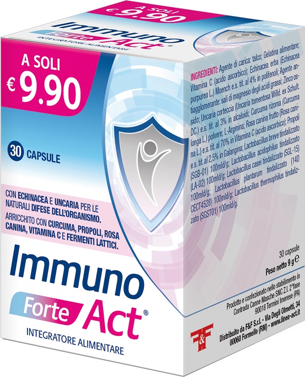 IMMUNO FORTE ACT 30 CAPSULE - UniversoFarmacie.it
