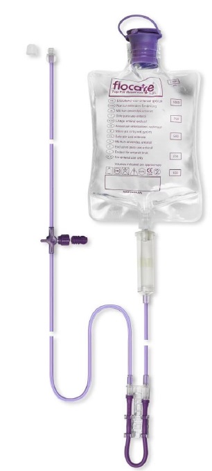 FLOCARE SACCA CON DEFLUSSORE DA 1,3 LITRI PER NUTRIPOMPA INFINITY - UniversoFarmacie.it