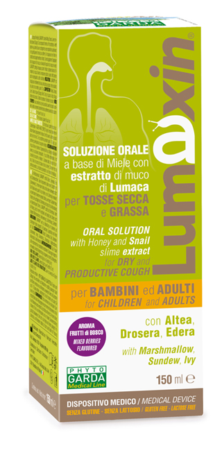LUMAXIN DISPOSITIVO MEDICO SCIROPPO ADULTI/BAMBINI 150 ML - UniversoFarmacie.it