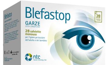 BLEFASTOP GARZA CON HY-TER IN COTONE PIEGATA CON FILO DI BARIO 28 PEZZI - UniversoFarmacie.it