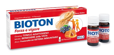 BIOTON GINSENG FORZA VIG 14 FLACONCINI - UniversoFarmacie.it