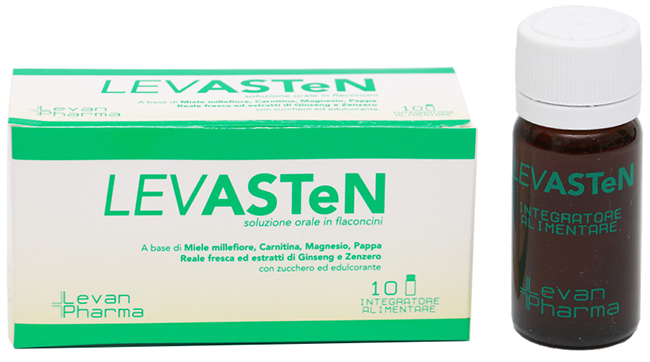 LEVASTEN 10 FLACONCINI DA 10 ML - UniversoFarmacie.it