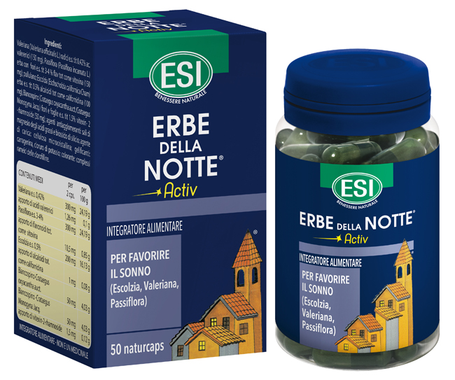 ESI ERBE DELLA NOTTE ACTIV 50 CAPSULE - UniversoFarmacie.it