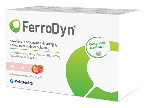 FERRODYN 84 COMPRESSE MASTICABILI - UniversoFarmacie.it