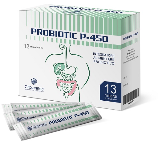 PROBIOTIC P-450 12 STICK MONODOSE 10 ML - UniversoFarmacie.it