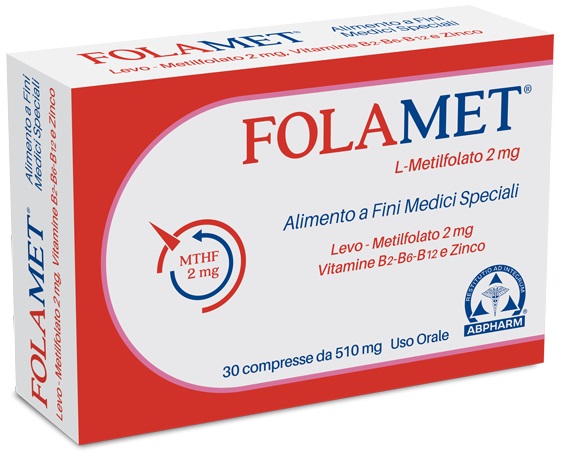 FOLAMET 30 COMPRESSE 500 MG - UniversoFarmacie.it