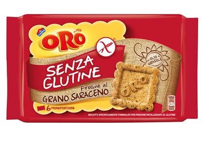 ORO SAIWA SENZA GLUTINE GRANO SARACENO 6 X 40 G - UniversoFarmacie.it