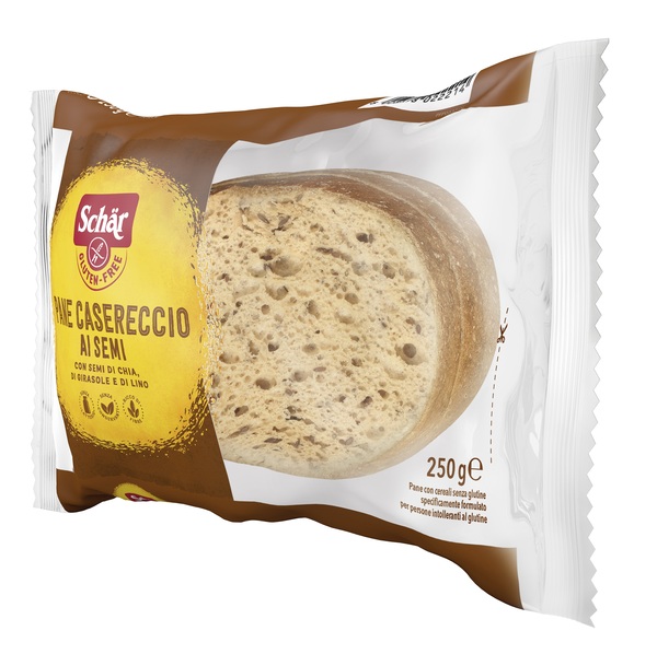 SCHAR PANE CASERECCIO AI SEMI SENZA LATTOSIO 250 G - UniversoFarmacie.it