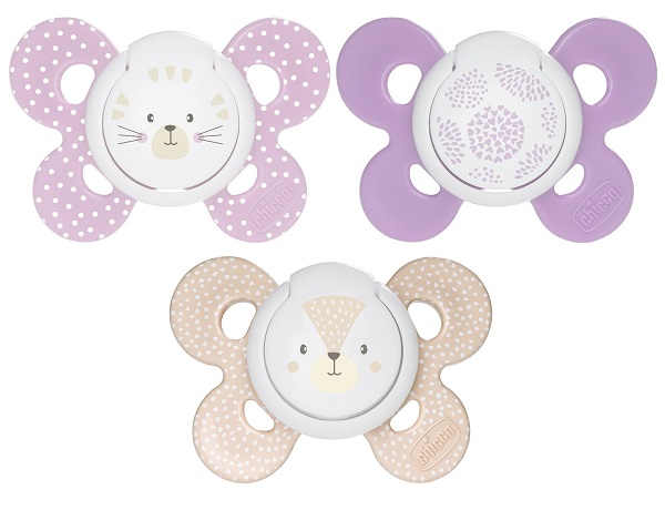 CHICCO SUCCHIETTO COMFORT GIRL IN SILICONE 6-16 MESI 2 PEZZI - UniversoFarmacie.it