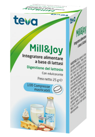 MILL&JOY TEVA 100 COMPRESSE MASTICABILI - UniversoFarmacie.it