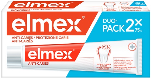 ELMEX PROTEZIONE CARIE 2 X 75 ML - UniversoFarmacie.it