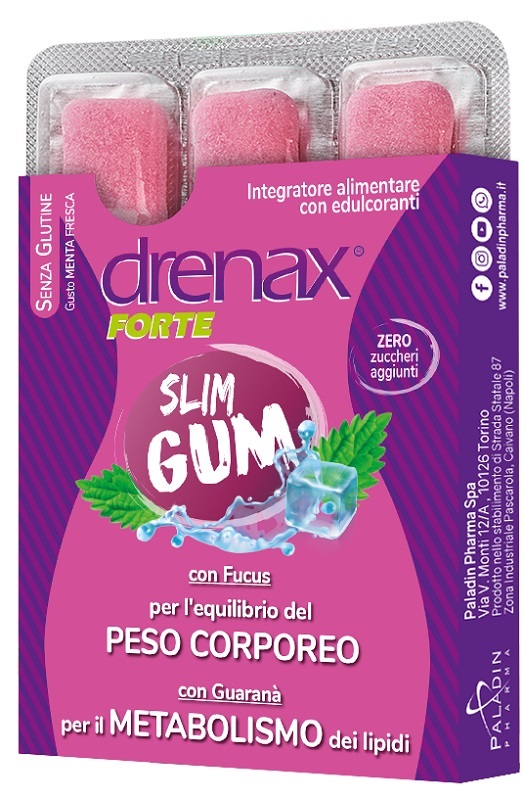 DRENAX SLIM DIMAGRANTE 9 GUM - UniversoFarmacie.it