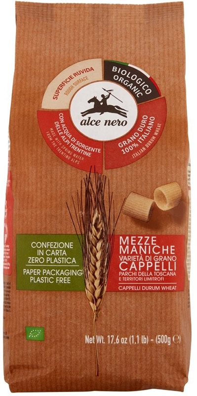 MEZZE MANICHE DI SEMOLA SENATORE CAPPELLI PARCHI TOSCANI BIO 500 G - UniversoFarmacie.it