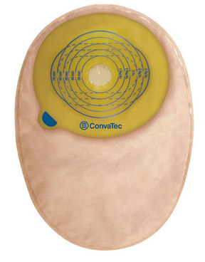 SACCA PER COLOSTOMIA ESTEEM+ FONDO CHIUSO PRETAGLIATO 25 MM CON FINESTRA STANDARD 30 PEZZI - UniversoFarmacie.it