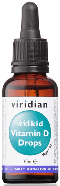 VIRIDIAN VIRIDIKID VITAMIN D3 400UI GOCCE 30ML - UniversoFarmacie.it