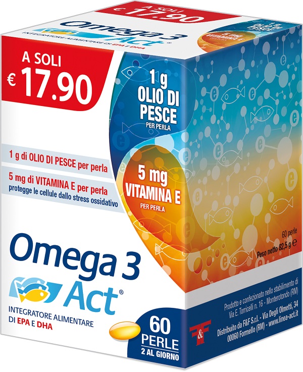 OMEGA 3 ACT 1G 60 PERLE - UniversoFarmacie.it