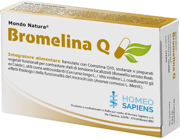 BROMELINA Q MONDO NATURA 30 COMPRESSE - UniversoFarmacie.it