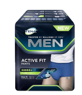 PULL UP UOMO TENA MEN PANTS ACTIVE FIT M 9 PEZZI - UniversoFarmacie.it