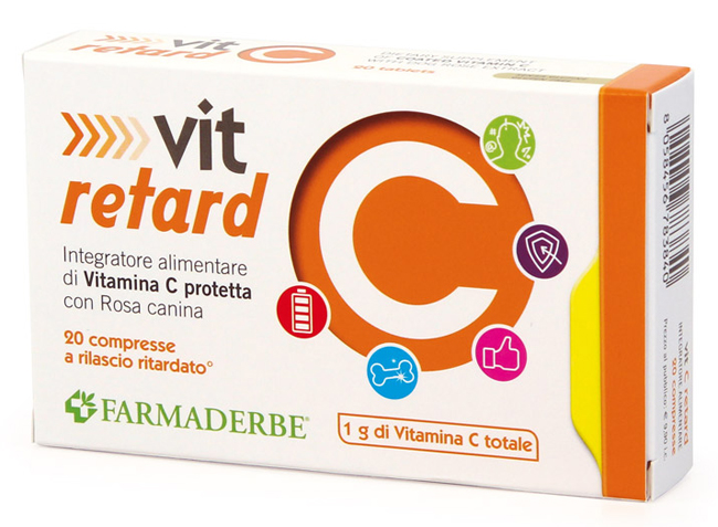 VIT C RETARD 20 COMPRESSE A RILASCIO RITARDATO - UniversoFarmacie.it