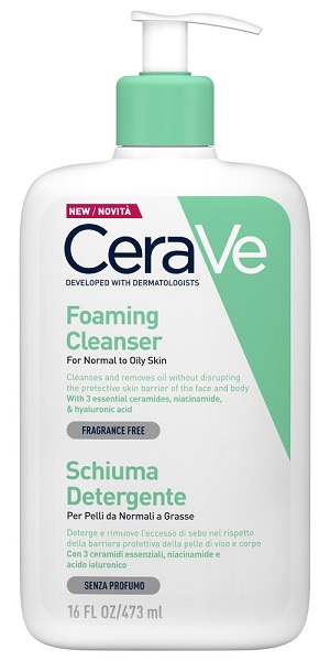 CERAVE SCHIUMA DETERGENTE VISO 473 ML - UniversoFarmacie.it