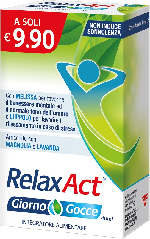 RELAX ACT GIORNO GOCCE 40 ML - UniversoFarmacie.it